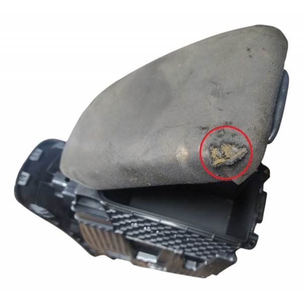 Descanca Apoio Braco Console Central Honda City Ex 1.5 2013 Preto