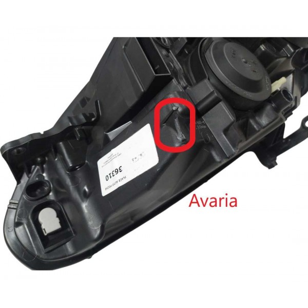 Farol Dianteiro Peugeot 208 Gt 2016 A 2019 Direito Detalhe Direito/passageiro