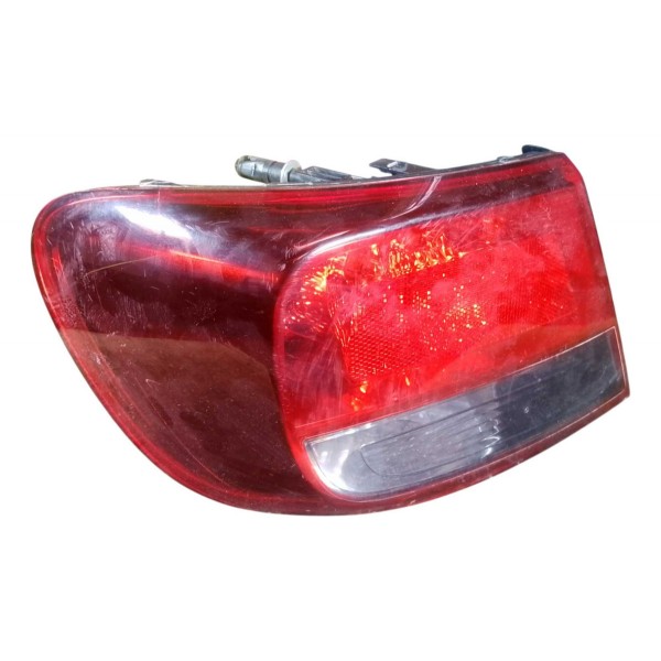 Lanterna Traseira Esquerda Volkswagen Gol G5 1.6 2010 Esquerdo/motorista Vermelho