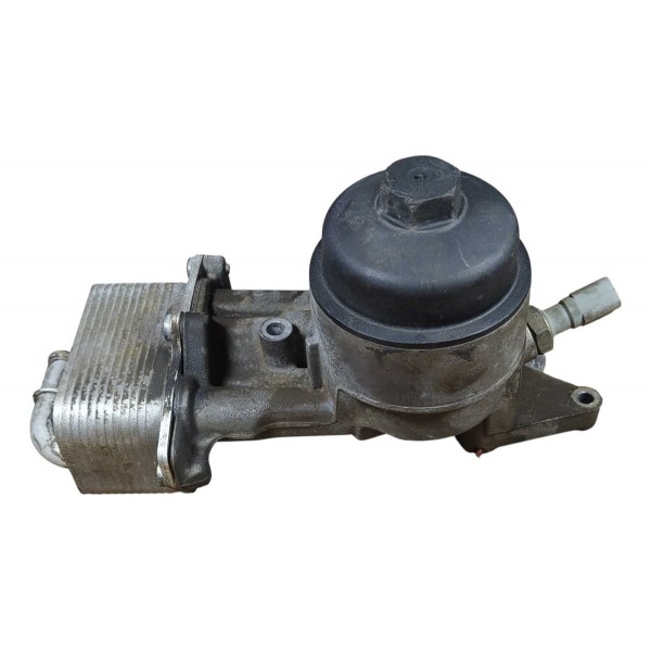 Suporte Cavalete Filtro Oleo Peugeot 307 2.0 16v Citroen C4 Cinza