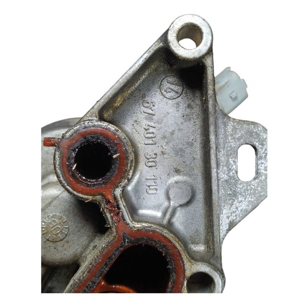Suporte Cavalete Filtro Oleo Peugeot 307 2.0 16v Citroen C4 Cinza