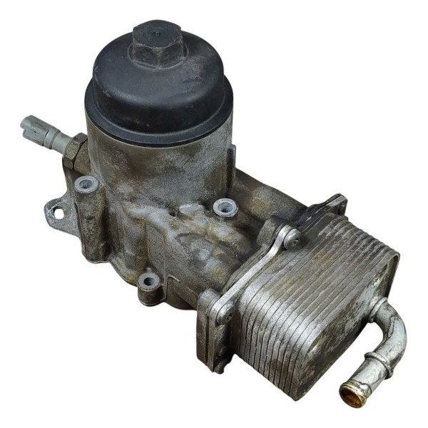 Suporte Cavalete Filtro Oleo Peugeot 307 2.0 16v Citroen C4 Cinza