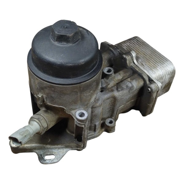 Suporte Cavalete Filtro Oleo Peugeot 307 2.0 16v Citroen C4 Cinza