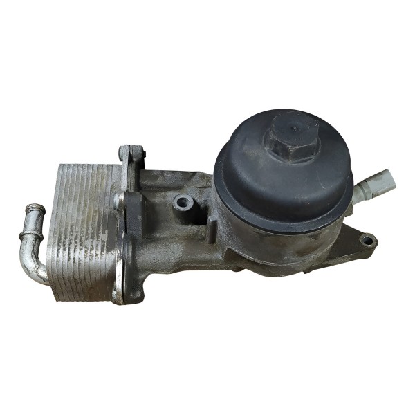 Suporte Cavalete Filtro Oleo Peugeot 307 2.0 16v Citroen C4 Cinza