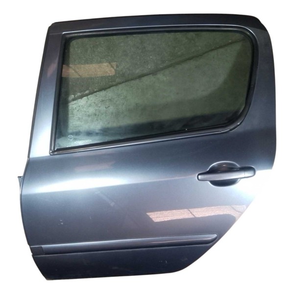 Porta Traseira Esquerdo Peugeot 307 Sedan 2007 Cinza Fer Porta Traseira Esquerdo Peugeot 307 Sedan 2007 Cinza Fer