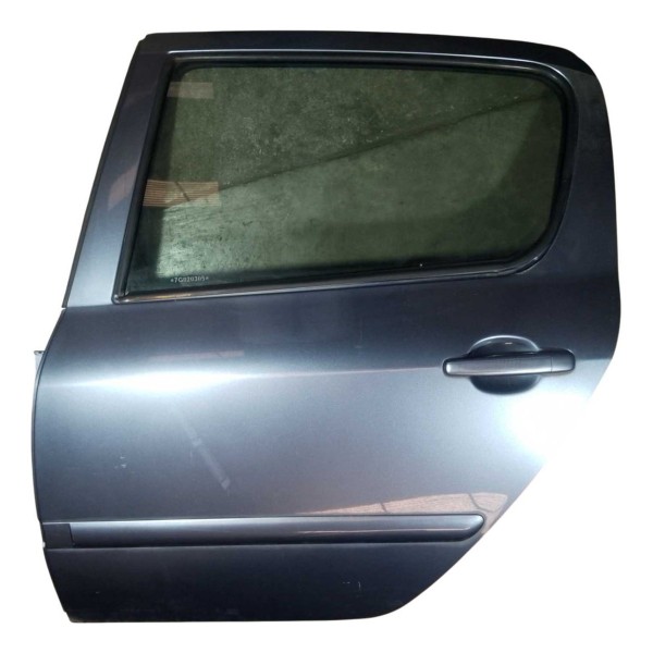 Porta Traseira Esquerdo Peugeot 307 Sedan 2007 Cinza Fer Porta Traseira Esquerdo Peugeot 307 Sedan 2007 Cinza Fer