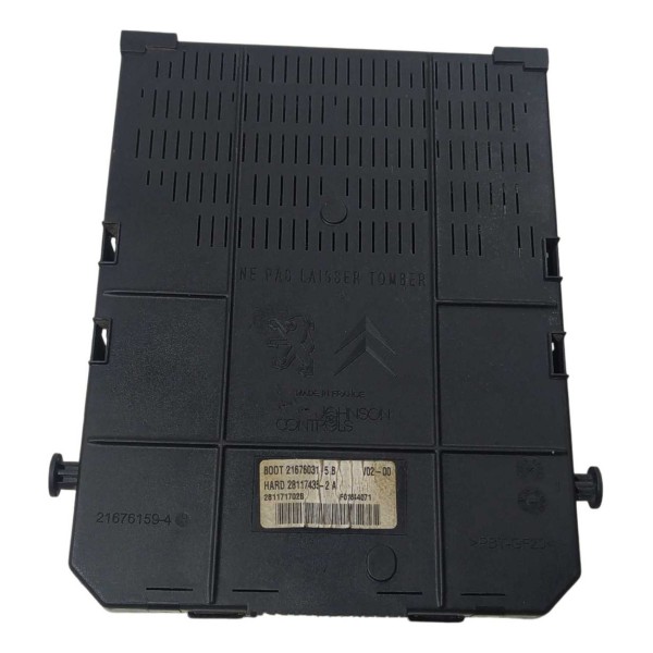 Modulo Bsi Caixa Fusivel Peugeot 307 2.0 Automatico 2006