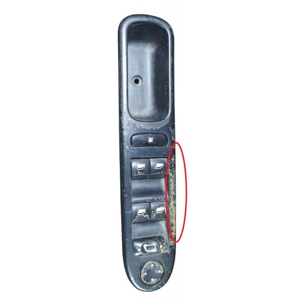 Botao Vidro Dianteiro Esquerdo Peugeot 307 2007 Detalhe