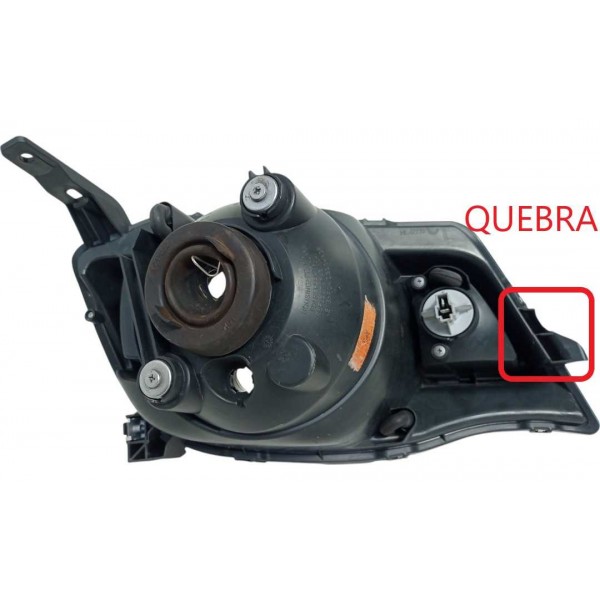 Farol Esquerdo Kwid Intense 2019 Original Detalhe Esquerdo/motorista