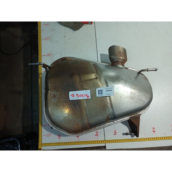 Escapamento Abafador Silencioso Bmw 118i Ue71 2.0 2009 Escapamento Abafador Silencioso Bmw 118i Ue71 2.0 2009