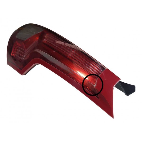 Lanterna Traseira Direito Citroen Gran C4 Picasso 2.0 2008 Direito/passageiro Vermelho