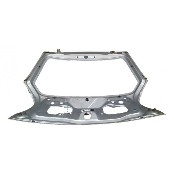 Tampa Traseira Porta Malas Fiat Palio Fire 2004 Prateado