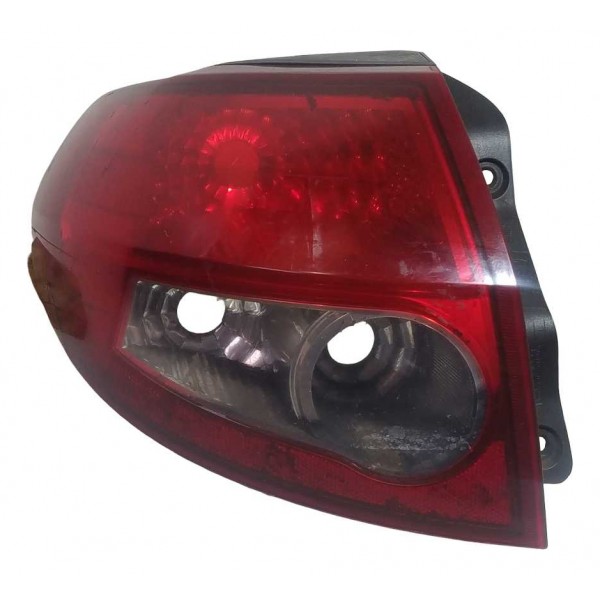 Lanterna Traseira Esquerdo Ford Ka 2009 Detalhe Esquerdo/motorista Vermelho