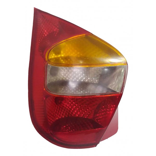 Lanterna Traseira Esquerdo Fiat Palio 2002 Esquerdo/motorista Vermelho