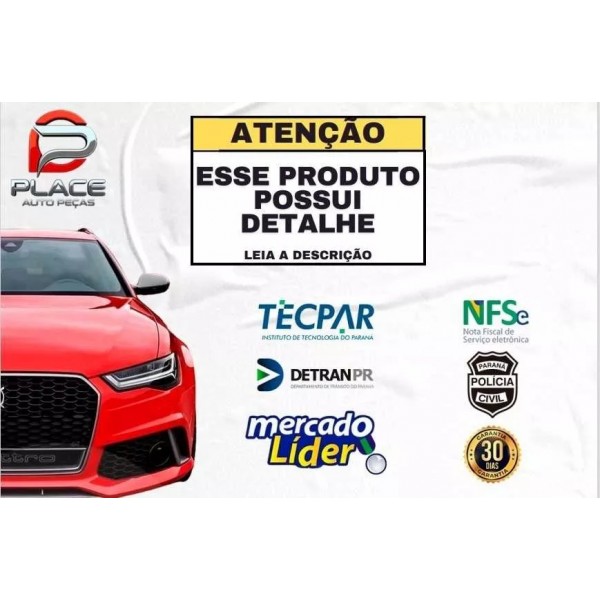Lanterna Traseira Esquerdo Fiat Brava 2000 Carello Detalhe Esquerdo/motorista Vermelho