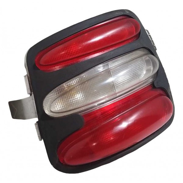 Lanterna Traseira Esquerdo Fiat Brava 2000 Carello Detalhe Esquerdo/motorista Vermelho