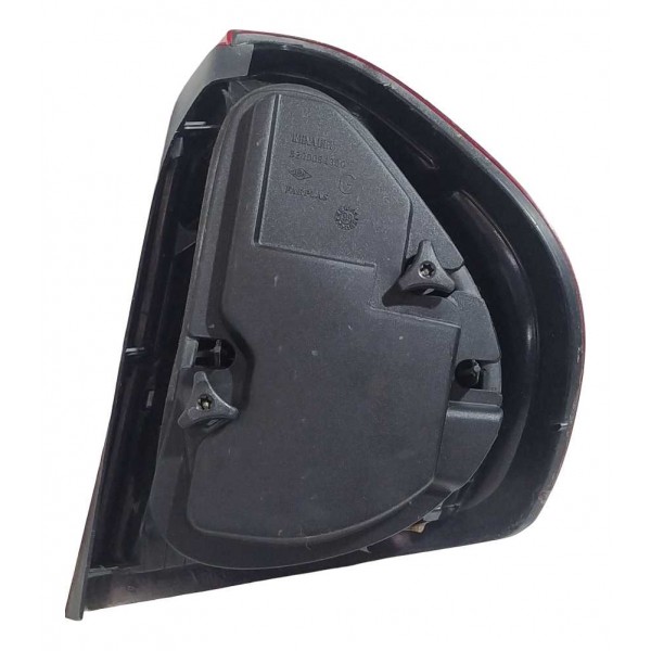 Lanterna Traseira Esquerdo Renault Clio Sedan 2000 Detalhe Esquerdo/motorista Vermelho