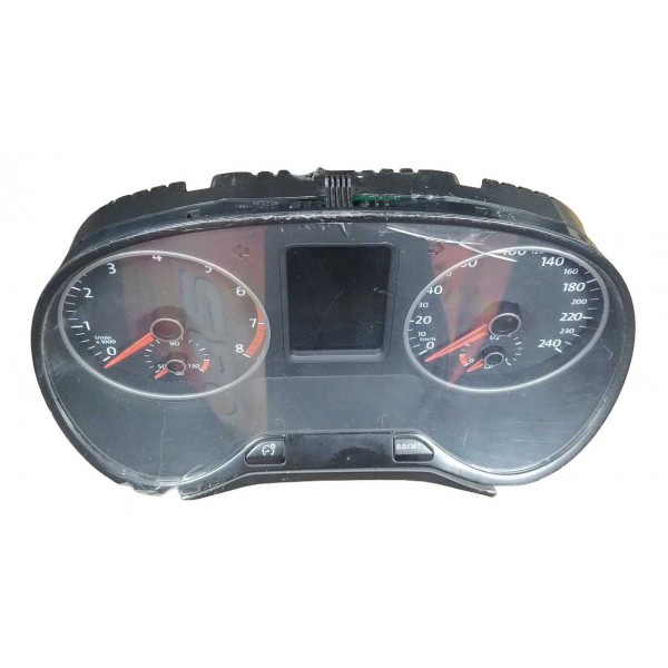 Painel Instrumentos Volkswagen Fox Spacefox 2010 Detalhe Preto