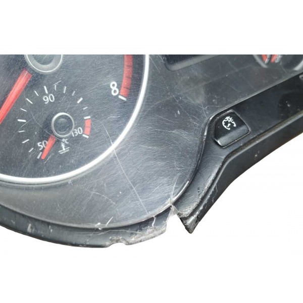 Painel Instrumentos Volkswagen Fox Spacefox 2010 Detalhe Preto