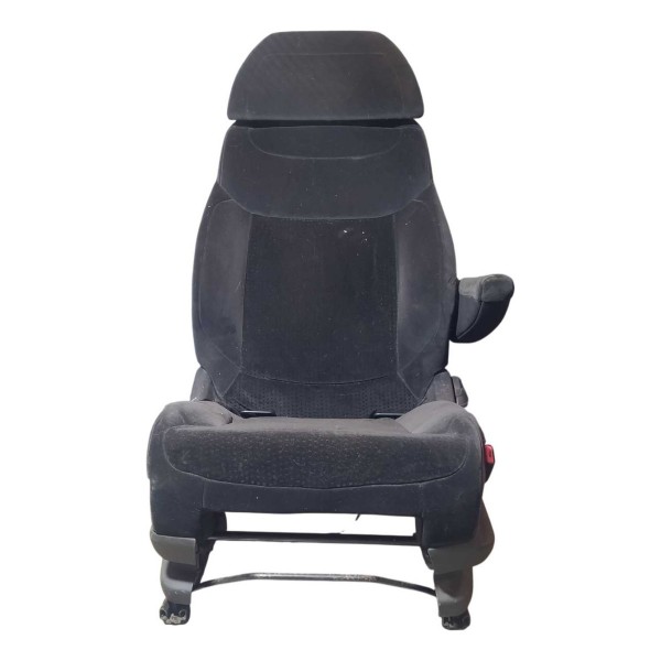 Banco Dianteiro Direito Citroen C4 Grand Picasso 2008 Detalh Preto