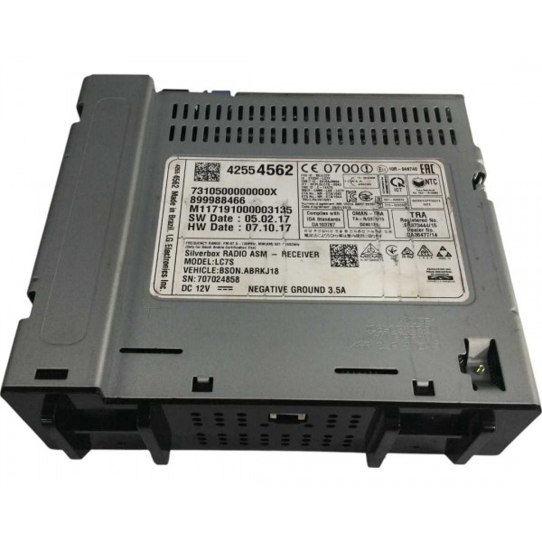 Modulo Multimidia Mylink Onix Prisma Cobalt Spin 42554652 Preta